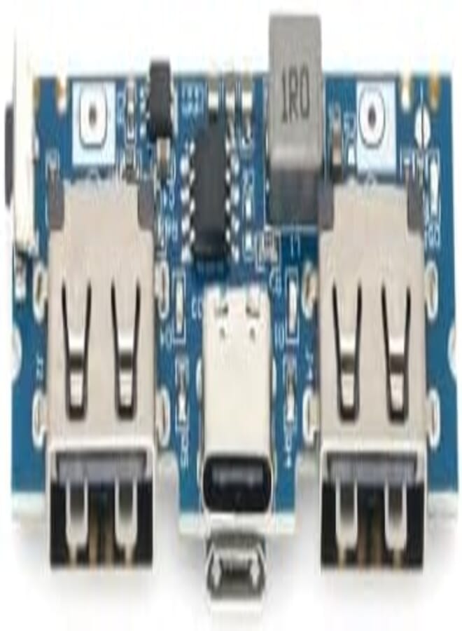 2 PCS Micro/Type-C USB 5V 2.4A Dual USB 18650 Boost Battery Charger Board Mobile Power Bank Accessories For Phone DIY